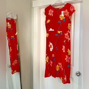 LOFT NWT Midi Dress